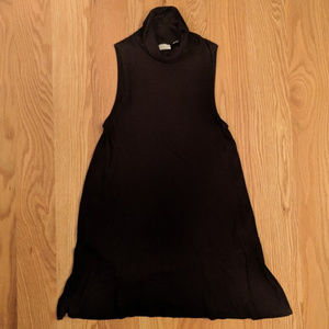 Anthropologie Ribbed Turtleneck Tunic Tank